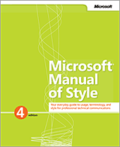 Microsoft Manual of Style, 4th Edition